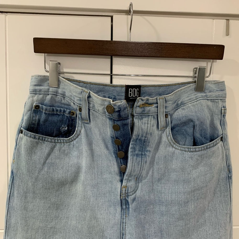 Bdg High Waisted Split Hem Jeans - image 3